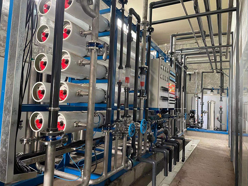 北京排水集團(tuán)高碑店再生水廠泥區(qū)鍋爐房反滲透供水處理系統(tǒng)建設(shè)